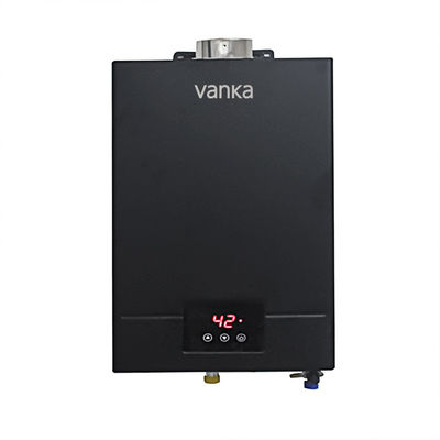 سخان مياه غاز رقمي بسعة 12 لتر مع تحكم رقمي في درجة الحرارة وتصميم مثبت على الحائط