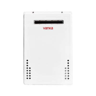 سخان المياه الخارجي للغاز الطبيعي المسال بدون خزان 6L-16L مثبت على الحائط