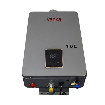 لوحة لمسة سخان الماء الغازي الداخلي الحرارة الحرارية الثابتة