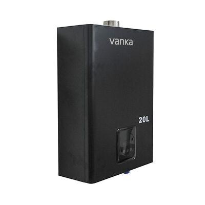 سخان غاز طبيعي داخلي 20 لتر شاشة رقمية درجة حرارة ثابتة آمن هادئ استخدام الحمام