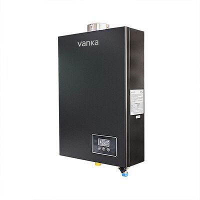 سخان مياه غاز فوري بدون خزان بتصميم أنيق للاستخدام المنزلي والفندقي والشقق والاستخدام التجاري