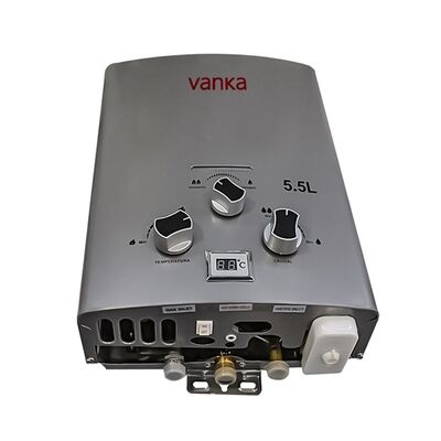 خارجية محمولة التخييم بدون خزان بروبان سخان المياه الضغط المنخفض بدء تصميم مضغوط خفيف الوزن سهل التشغيل