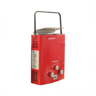 6L LPG Portable Water Heater Outdoor Instant Shower for Adventure Activities