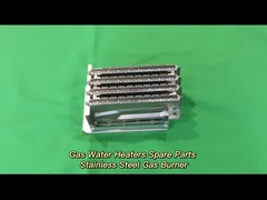 علبة حارقة الغاز المعدنية 10 صفوف غاز الغلاية البخار النار صف الحديد المقاوم للصدأ