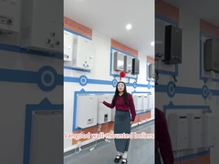 غلاية مركبة مثبتة على الحائط تستخدم الغاز الطبيعي للتدفئة المركزية للمنازل وإمدادات المياه الساخنة