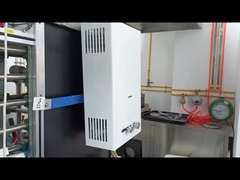 10L سعة غاز سخان المياه نظام الدخان المتوازن تسخين سريع