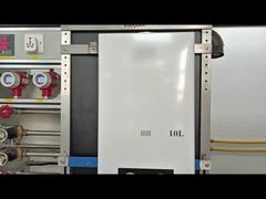 عرض 10 لتر سخان مياه أبيض بمدخنة موفر للطاقة سهل التركيب عرض توضيحي